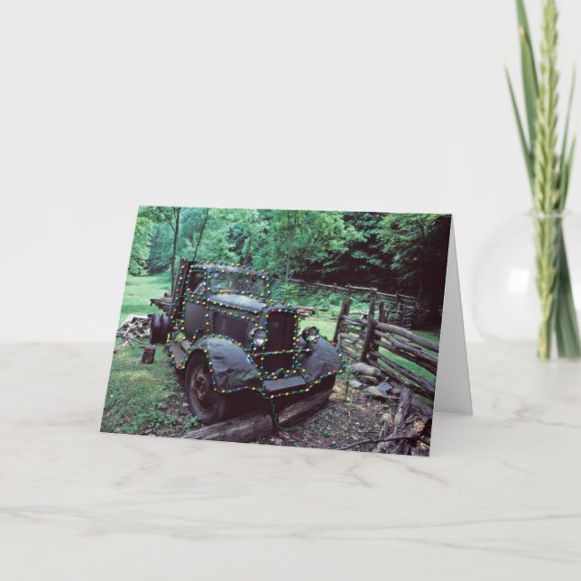 Redneck Christmas Card (Front)