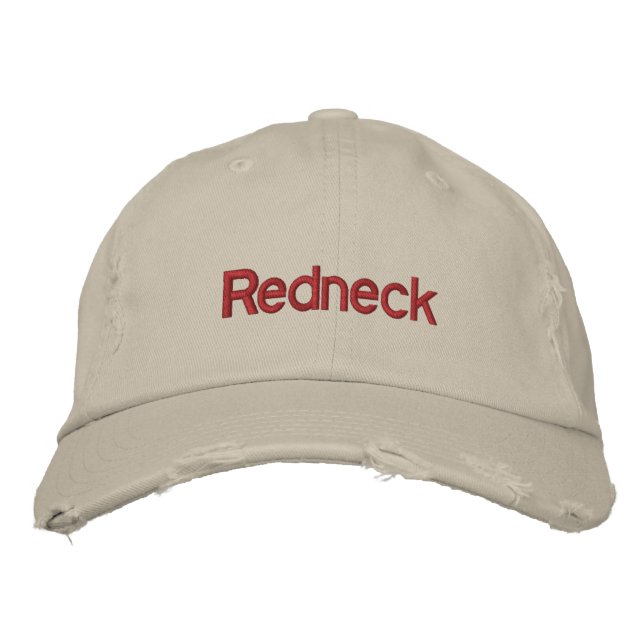 Redneck Embroidered Hat (Front)