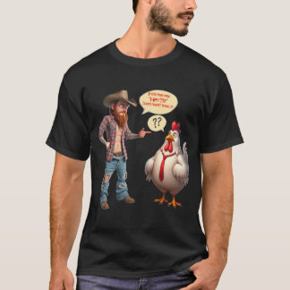 Redneck Enquires About "That New Hen-Tie" (Hentai) T-Shirt