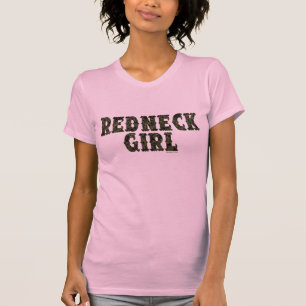 Redneck Girl Green Camo T-Shirt
