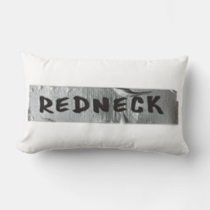 Redneck on duct tape lumbar cushion