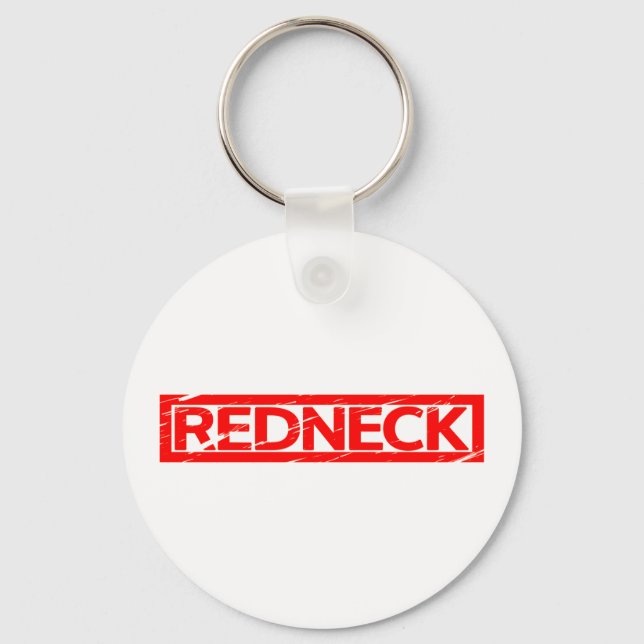 Redneck Stamp Key Ring (Front)