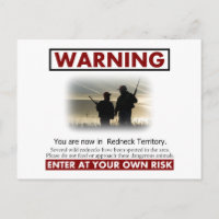 Redneck Territory Warning