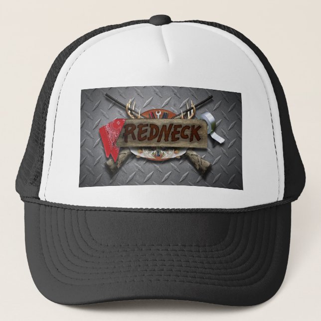 Redneck Trucker Hat (Front)