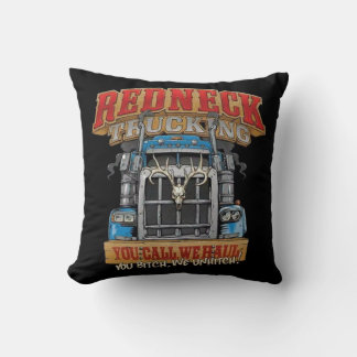 Redneck Trucking Cushion
