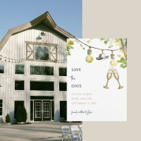 Redneck Wedding Cowboy Hat Save the Date