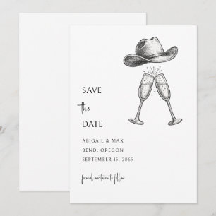 Redneck Wedding Save the Date