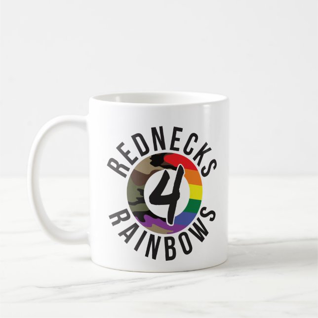 Rednecks 4 Rainbows Coffee Mug (Left)