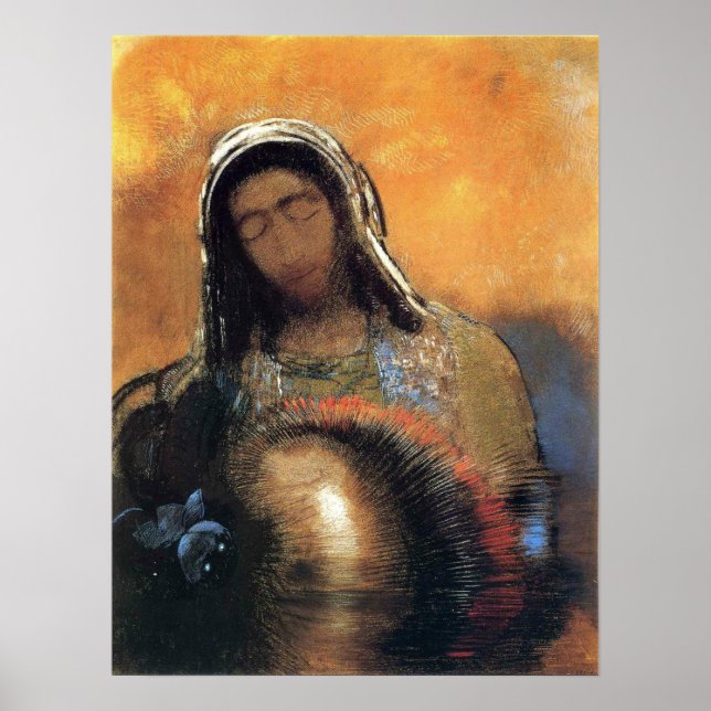 Redon - Buddha 1906 Poster (Front)