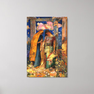 Redon - Mystical Conversation Canvas Print