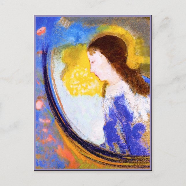 Redon - The Child in a Sphere of Light Postcard (Front)