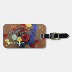 Redon: Wild Flowers, C1912 Luggage Tag