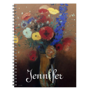 Redon: Wild Flowers, C1912 Notebook