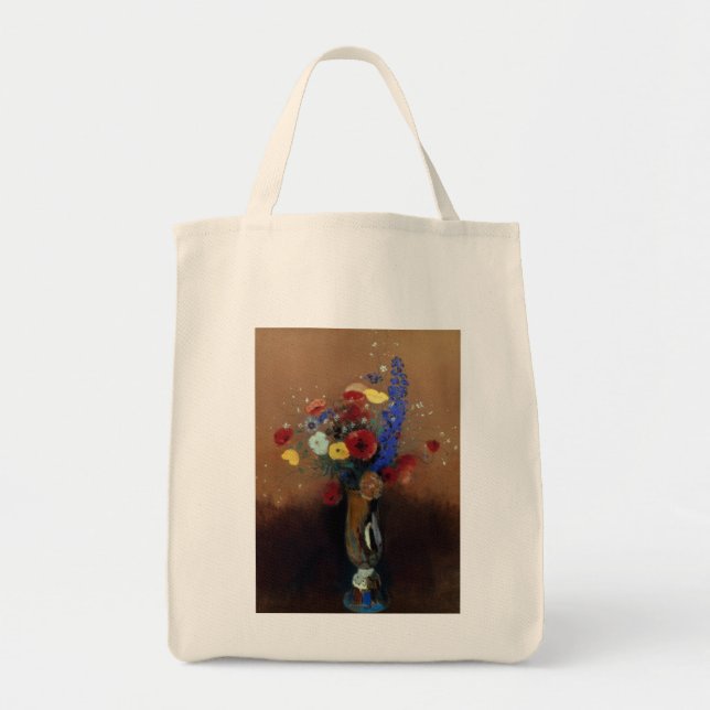 Redon: Wild Flowers, C1912 Tote Bag (Front)
