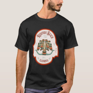 Redondo Beach CA Thunderbird Totem Pacific Northwe T-Shirt