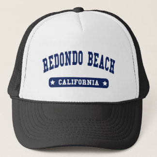 Redondo Beach California College Style tee shirts Trucker Hat