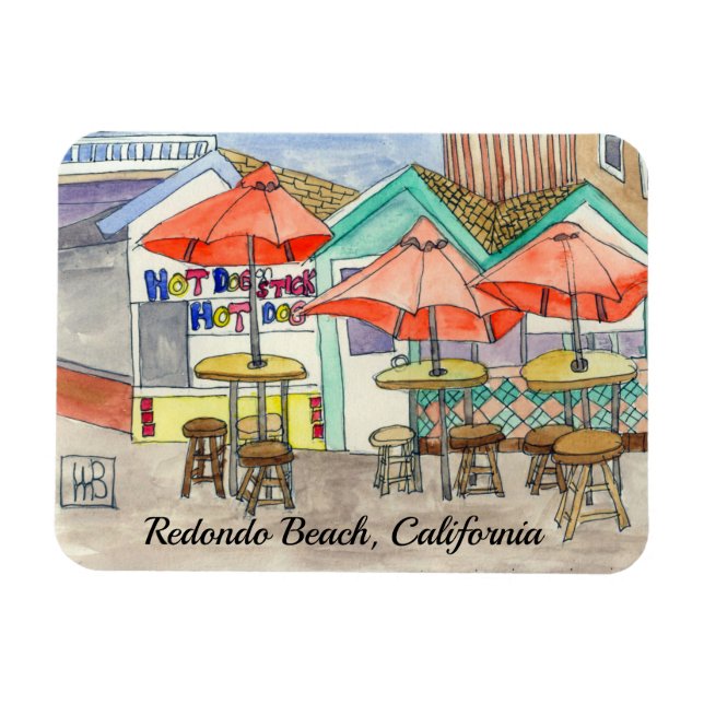Redondo Beach, California Magnet (Horizontal)