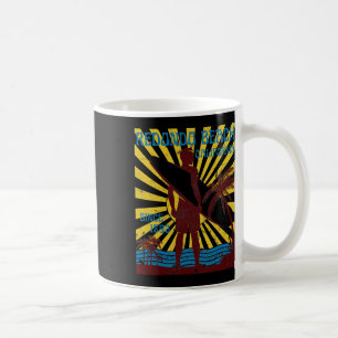 Redondo Beach California Surf Summer Vacation Vint Coffee Mug