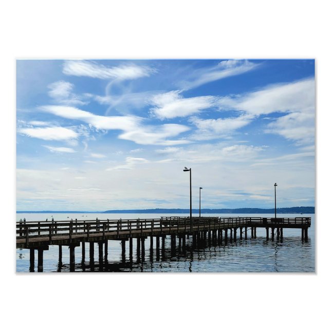 Redondo dock photo print (Front)