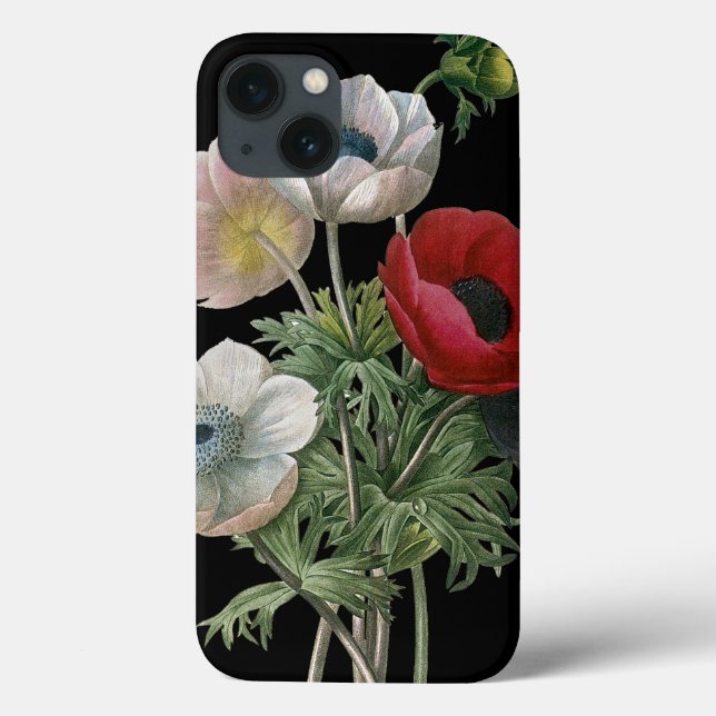 Redoute: Anemone, 1833 Case-Mate iPhone Case (Back)