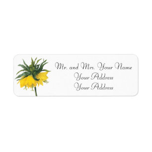 Redoute Botanical Custom Avery Address Labels
