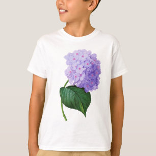 Redoute Purple Hydrangea T-Shirt