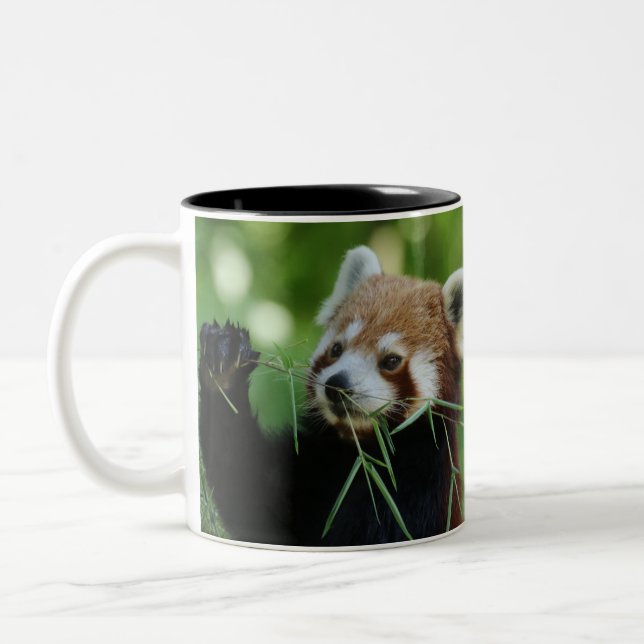 RedPanda 002 Two-Tone Coffee Mug (Left)
