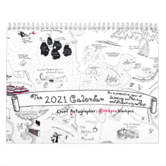 RedPenBlackPen 2021 Calendar