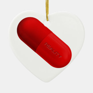 Redpill Ceramic Ornament