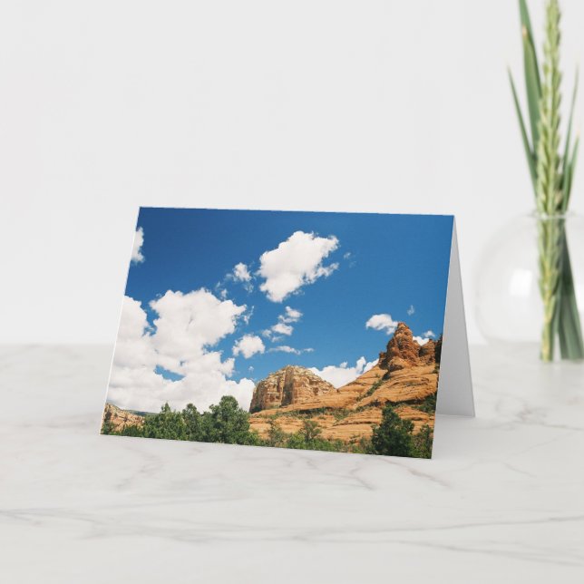 Redrocks in Sedona Arizona Card (Front)
