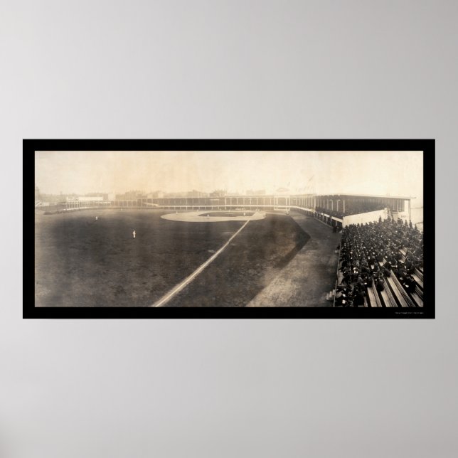 Reds Pirates Opening Photo 1905 Poster (Front)