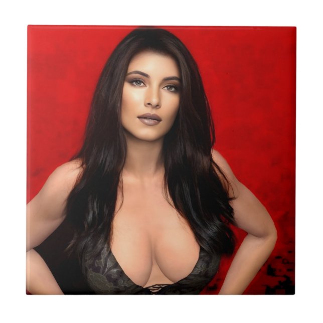 RedSide ceramic tile (Front)