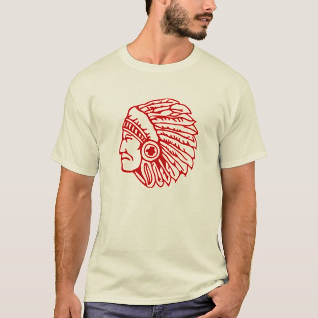 Redskin Red Indian T-Shirt (Front)