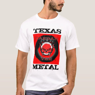 REDSKULLZAZ, TEXAS, METAL T-Shirt