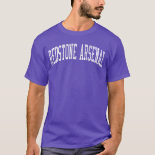 Redstone Arsenal AL Vintage Athletic Sports JS02 v T-Shirt