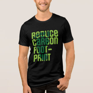 Reduce Carbon Footprint Tri-Blend Shirt