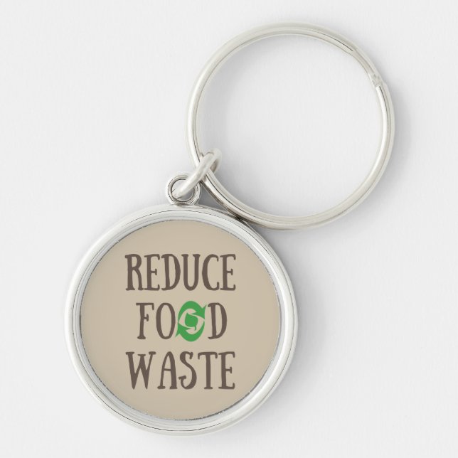 reduce food waste key ring (Front)