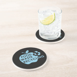 Reduce food waste recycling eco friendly coaster