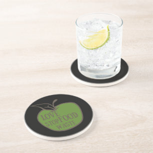 Reduce food waste recycling eco friendly coaster