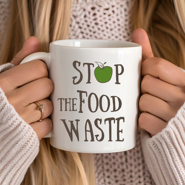 Reduce food waste recycling eco friendly coffee mug (Creator Uploaded)