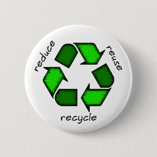 Reduce - Reuse - Recycle Button