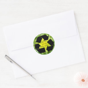 Reduce, Reuse, Recycle Classic Round Sticker