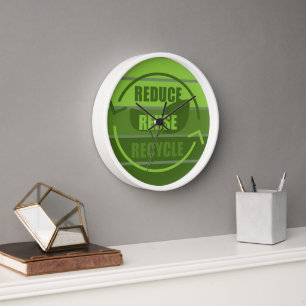 Reduce reuse recycle clock