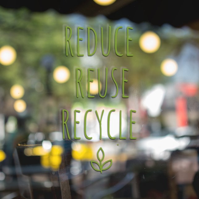 Reduce Reuse Recycle Healthy Food | Eco Green  (Creator Uploaded)