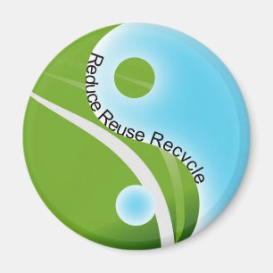 reduce reuse recycle magnet