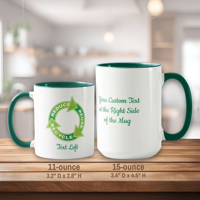 Reduce Reuse Recycle Mug (Creator Uploaded)