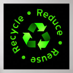Reduce, Reuse, Recycle Poster