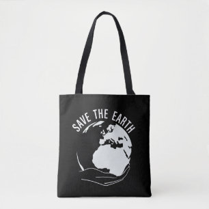 Reduce reuse recycle save the earth tote bag