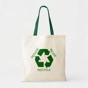 Reduce, Reuse, Recycle Tote Bag