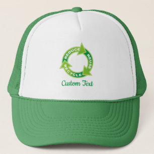 Reduce Reuse Recycle Trucker Hat